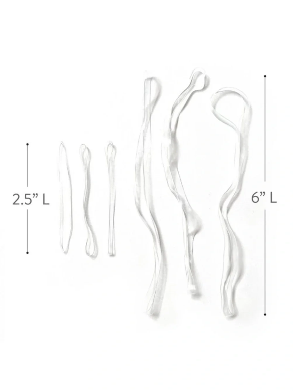 MINNIDIP NWT Balloon Garland: 10 Cluster Strand in Clear